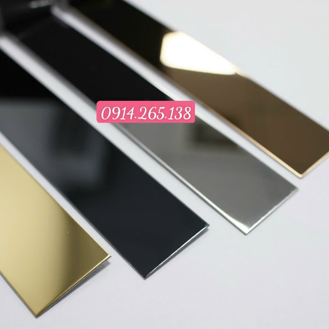Các Loại Nẹp Inox Phổ Biến