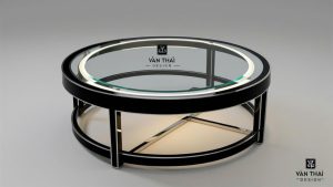 Bàn trà inox PVD Đà Nẵng