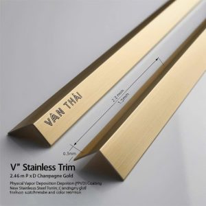 Dịch Vụ Gia Công Nẹp Inox PVD