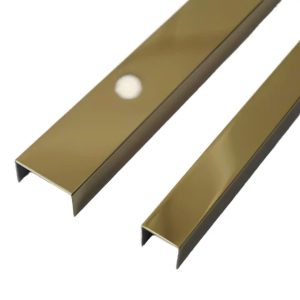 Nẹp Inox U30 Vàng Gương 2