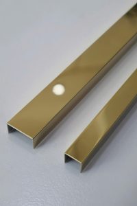 Nẹp Inox U30 Vàng Gương 3