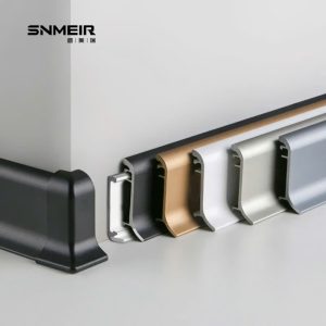 Nẹp Nhôm Len Chân Tường D80 3