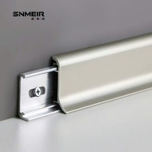 Nẹp Nhôm Len Chân Tường D80 4