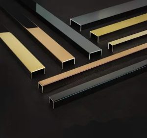 Nẹp U10, U15, U25, U30 Vàng Gương 4