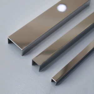 Nẹp Inox U Màu Vàng Đồng 4