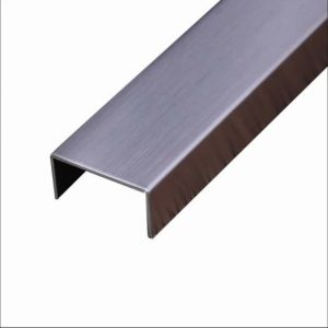 Nẹp Inox U20 Trắng Xước 1