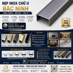 Nẹp Inox Nhôm Bắc Ninh 2