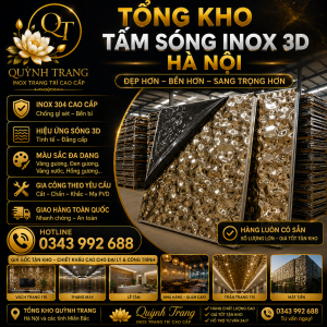 tấm sóng inox 3d quỳnh trang6